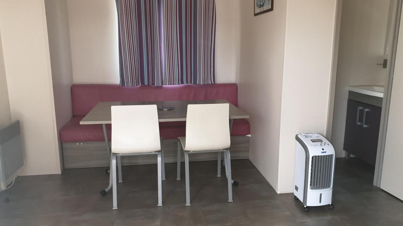 Mobil Home 6-8 Places Parcelle 4 Climatise Biville-sur-Mer Ngoại thất bức ảnh
